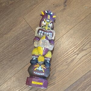 Forever Collectibles NFL REDSKINS wooden Team Tiki Totem... #7679